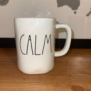 Rae Dunn m stamped calm mug